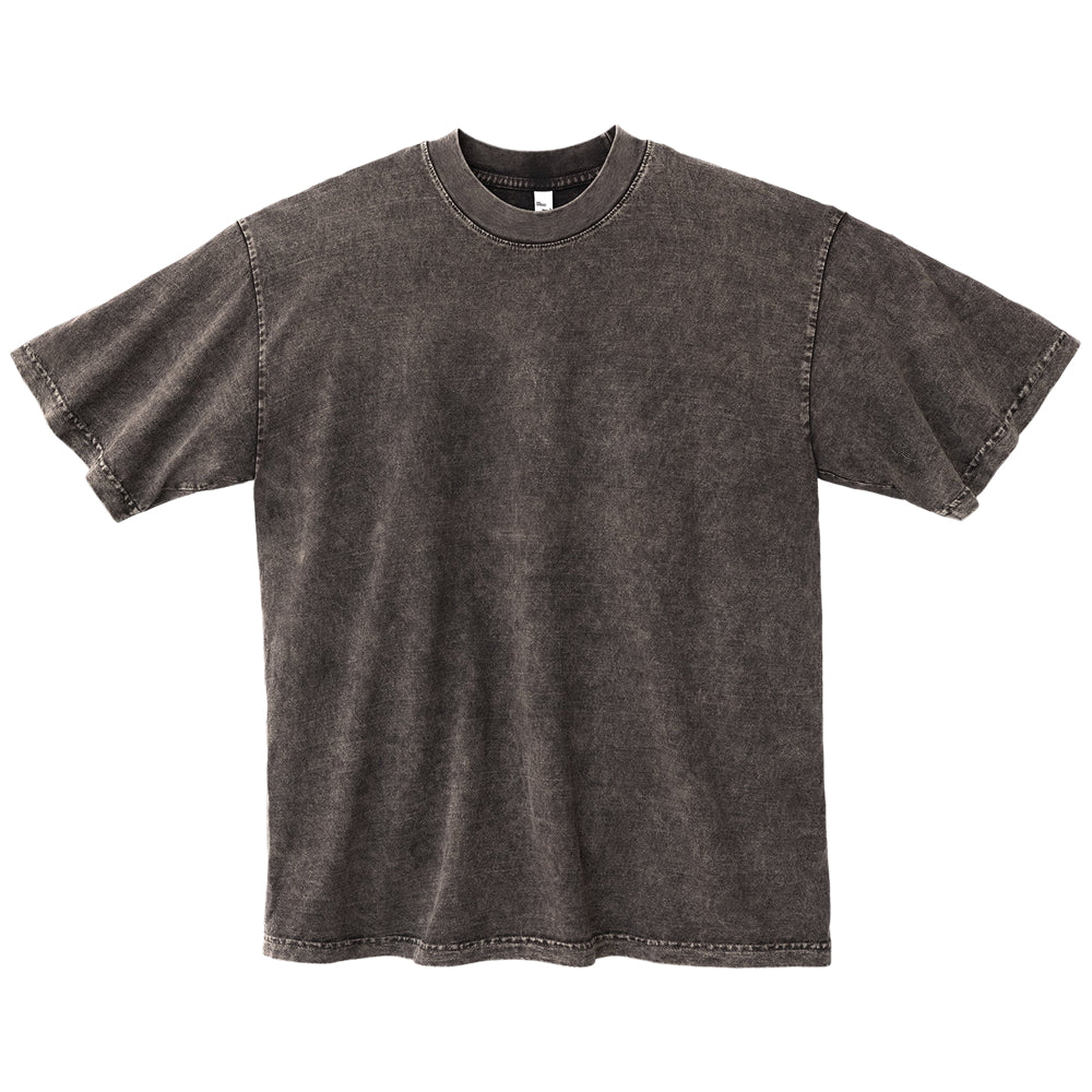 Los Angeles Apparel 1801GDMW | Oversized S/S Mineral Wash Crew Neck 6.5oz
