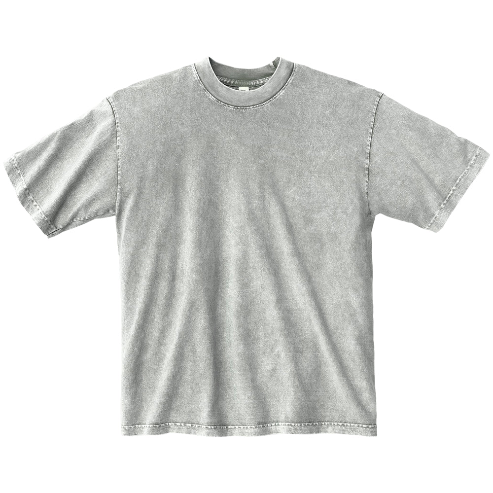 Los Angeles Apparel 1801GDMW | Oversized S/S Mineral Wash Crew Neck 6.5oz