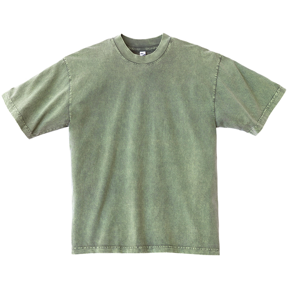 Los Angeles Apparel 1801GDMW | Oversized S/S Mineral Wash Crew Neck 6.5oz