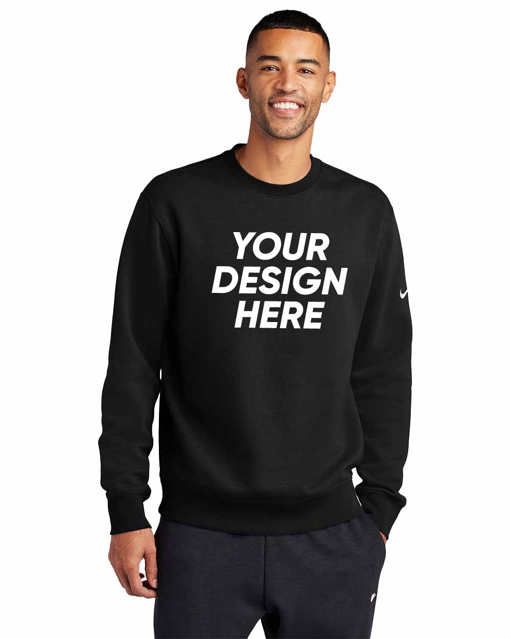 Nike NKFD9863 | Club Fleece Swoosh Crew
