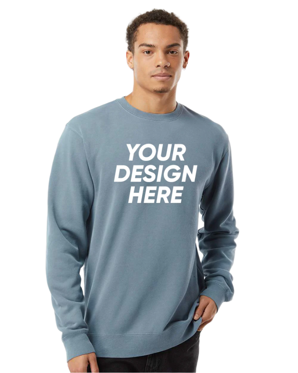 Independent Trading Co. PRM3500 | Midweight Pigment-Dyed Crewneck Sweatshirt
