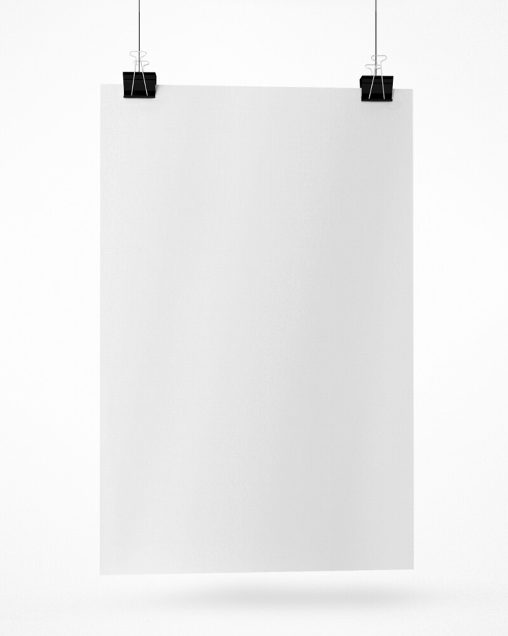 (White) Premium Matte Paper Poster