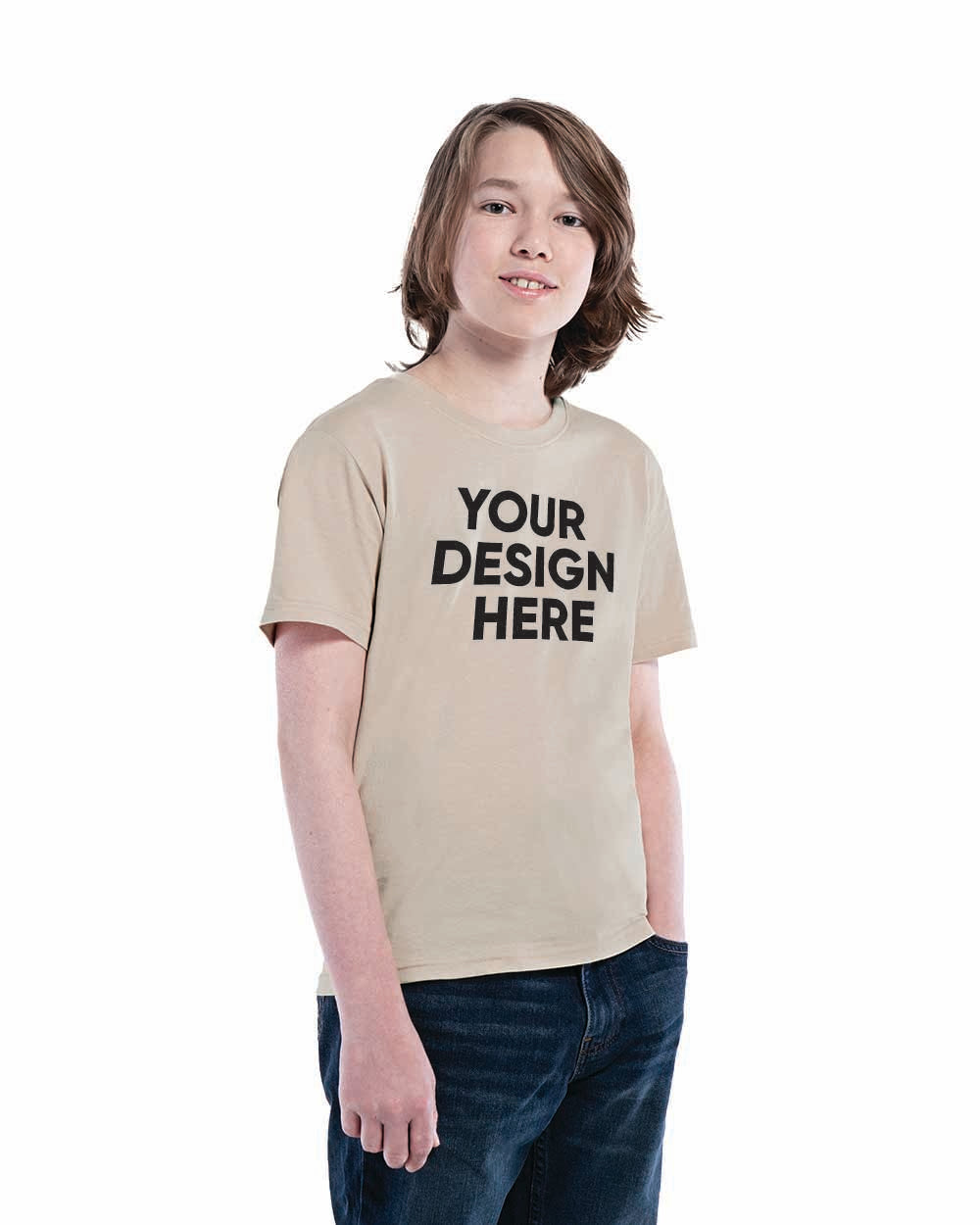 CSW 24/7 S5610Y | Youth Ring Spun Combed Cotton T-Shirt