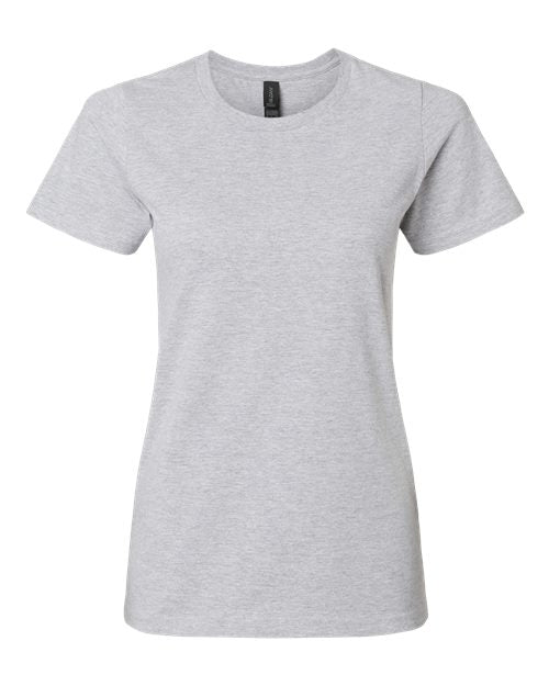 (SPORT GREY) Gildan 65000L | Softstyle® Women's Midweight T-Shirt