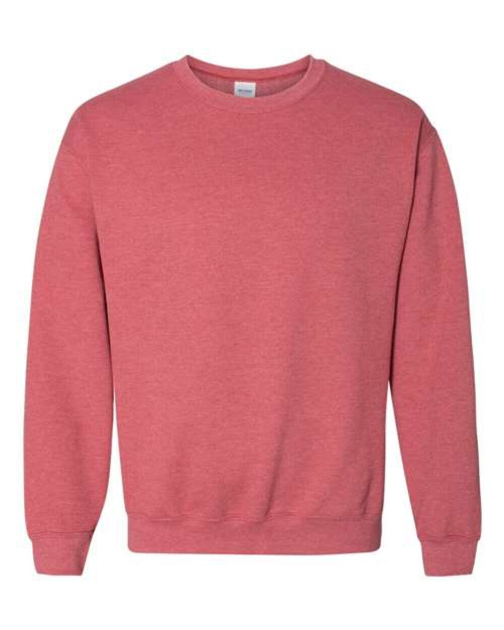 (HEATHER SPORT SCARLET RED) Gildan 18000 | Heavy Blend Crewneck Sweatshirt