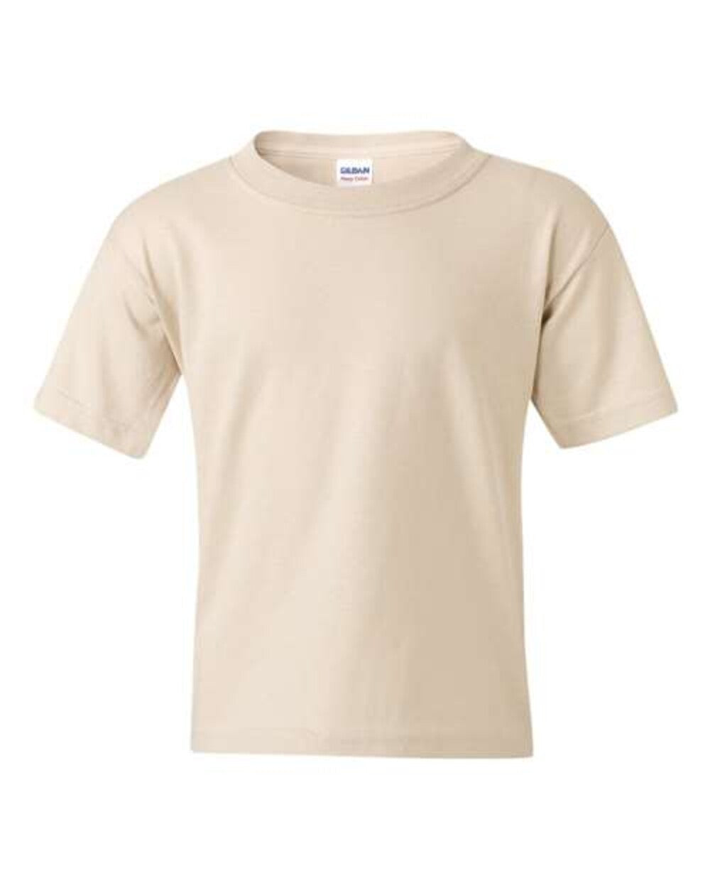 (SAND) Gildan 5000B | Heavy Cotton Youth T-Shirt