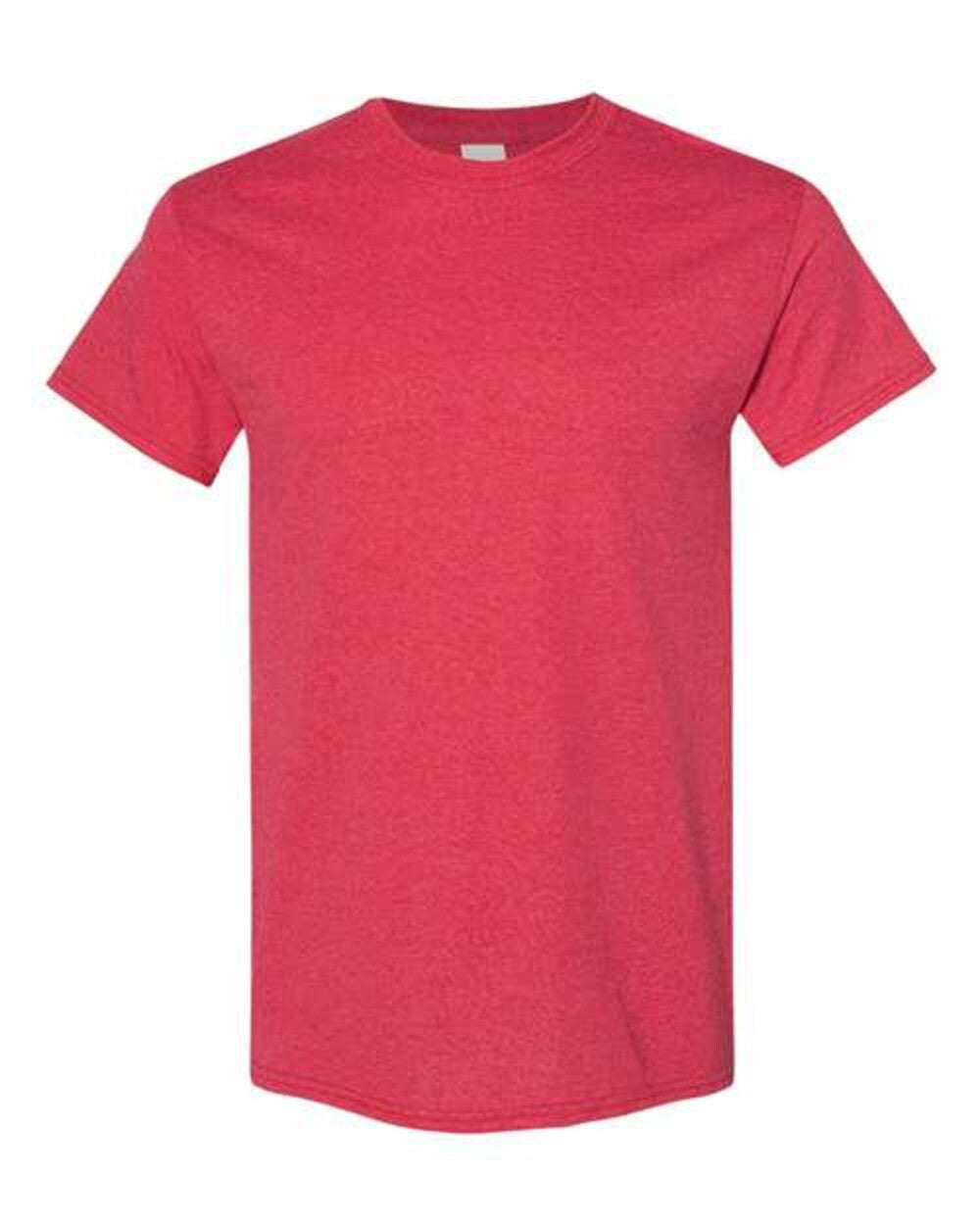 (HEATHER RED) Gildan 5000 | Heavy Cotton T-Shirt