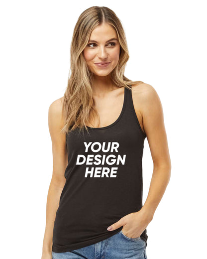 M&O 3590 | Women's Racerback Blend Tank