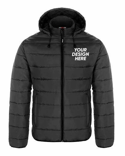 CX2 L00980 | Men's Puffy Jacket with Detachable Hood
