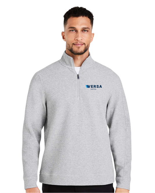 Quart Zip Officiel Versa Capital Logo Imprimé
