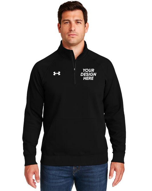 Under Armour 1386016 | Men's Rival Fleece Quarter-Zip Pullover