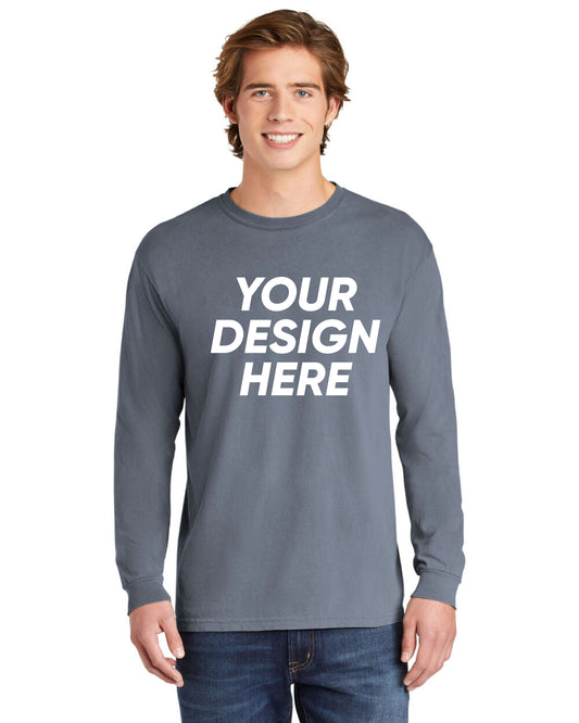 Comfort Colors 6014 | Garment-Dyed Heavyweight Long Sleeve T-Shirt