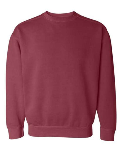 (CRIMSON) Comfort Colors 1566 | Adult Crewneck Sweatshirt