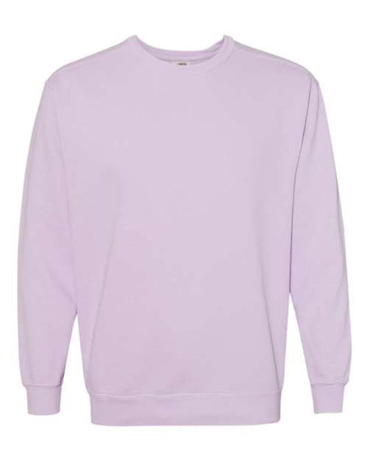 (ORCHID) Comfort Colors 1566 | Adult Crewneck Sweatshirt