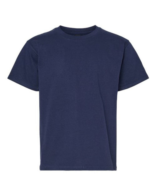 (NAVY) Gildan 65000B | Youth Softstyle Midweight T-Shirt