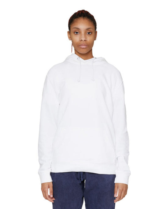 (WHITE) Lane Seven LS13001 | Unisex French Terry Pullover Hooded Sweatshirt