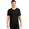 (BLACK) Next Level 6010 | Triblend Short Sleeve Crew