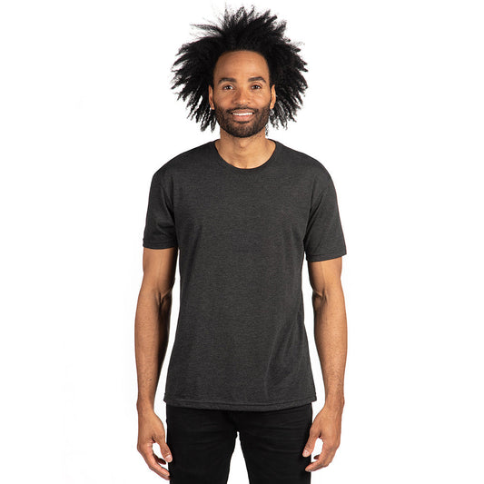 (VINTAGE BLACK) Next Level 6010 | Triblend Short Sleeve Crew
