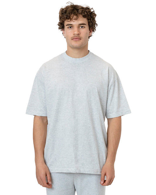 (Bulk) Los Angeles Apparel 1801GD | Oversized S/S Garment Dye Crew Neck 6.5oz