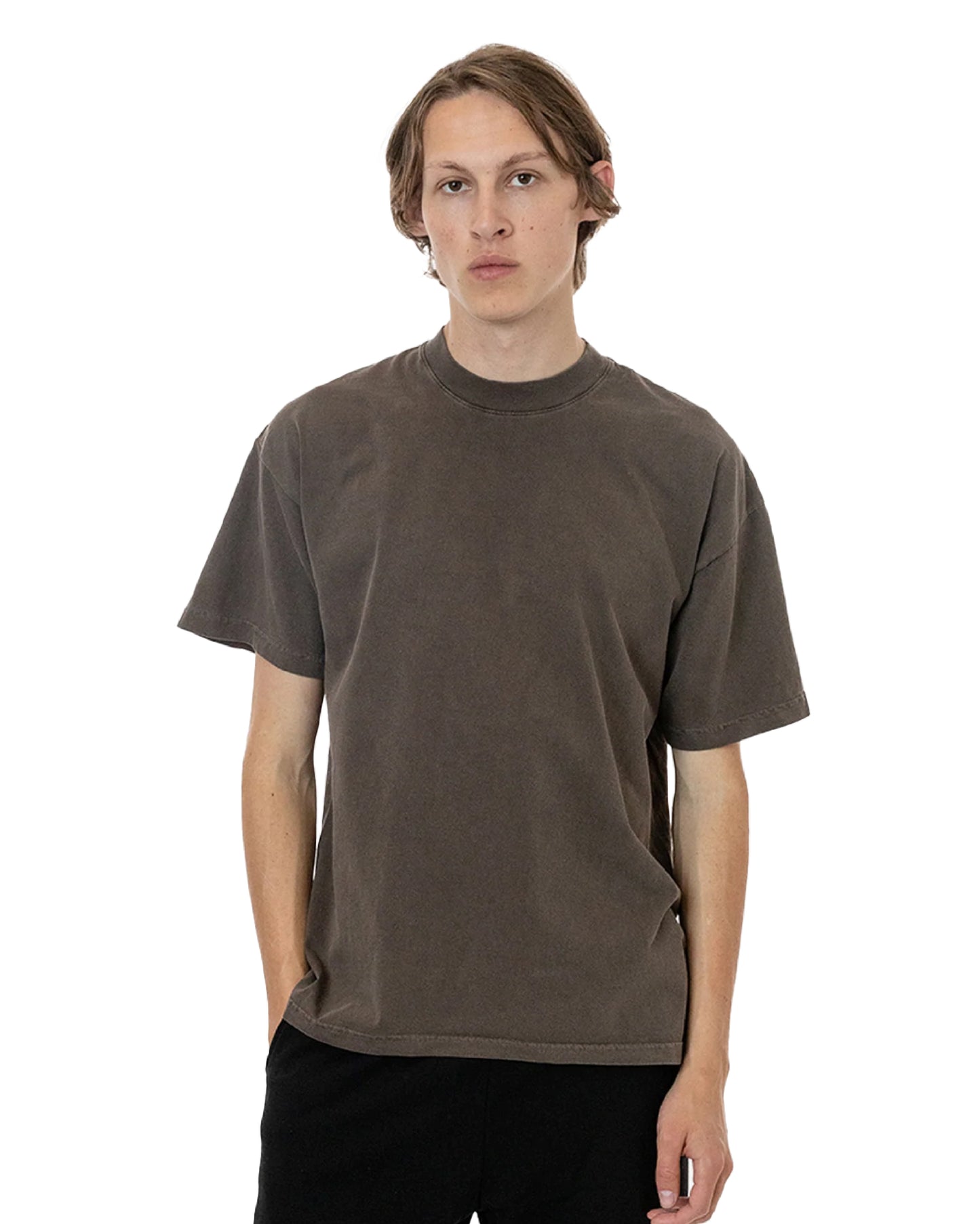 (Bulk) Los Angeles Apparel 1801GDPD | Oversized S/S Pigment Dye Crew Neck 6.5oz