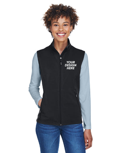 Core365 CE701W | Ladies Two-Layer Soft Shell Vest