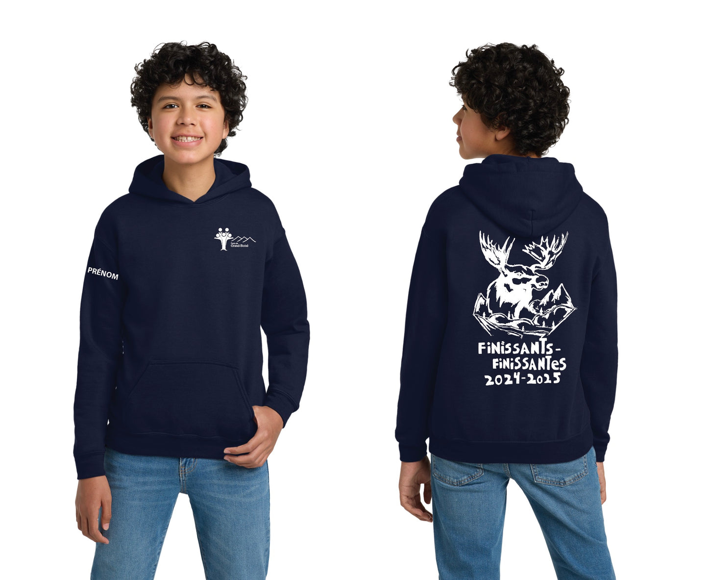 Hoodie pour enfants École du Grand-Boisé