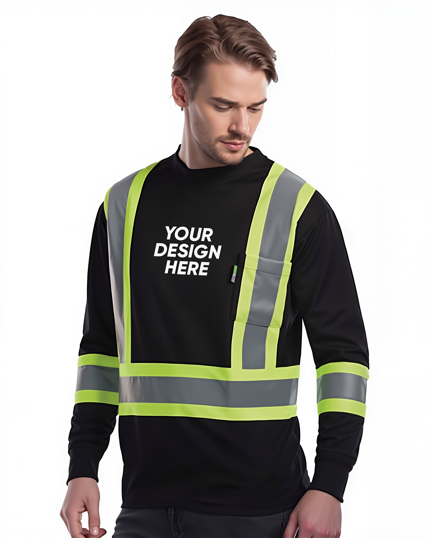 CX2 S05970 | Adult Long Sleeve Hi-Vis T-Shirt