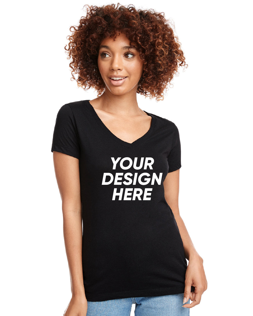 Next Level Apparel 1540 | Women's Ideal V-Neck T-shirt