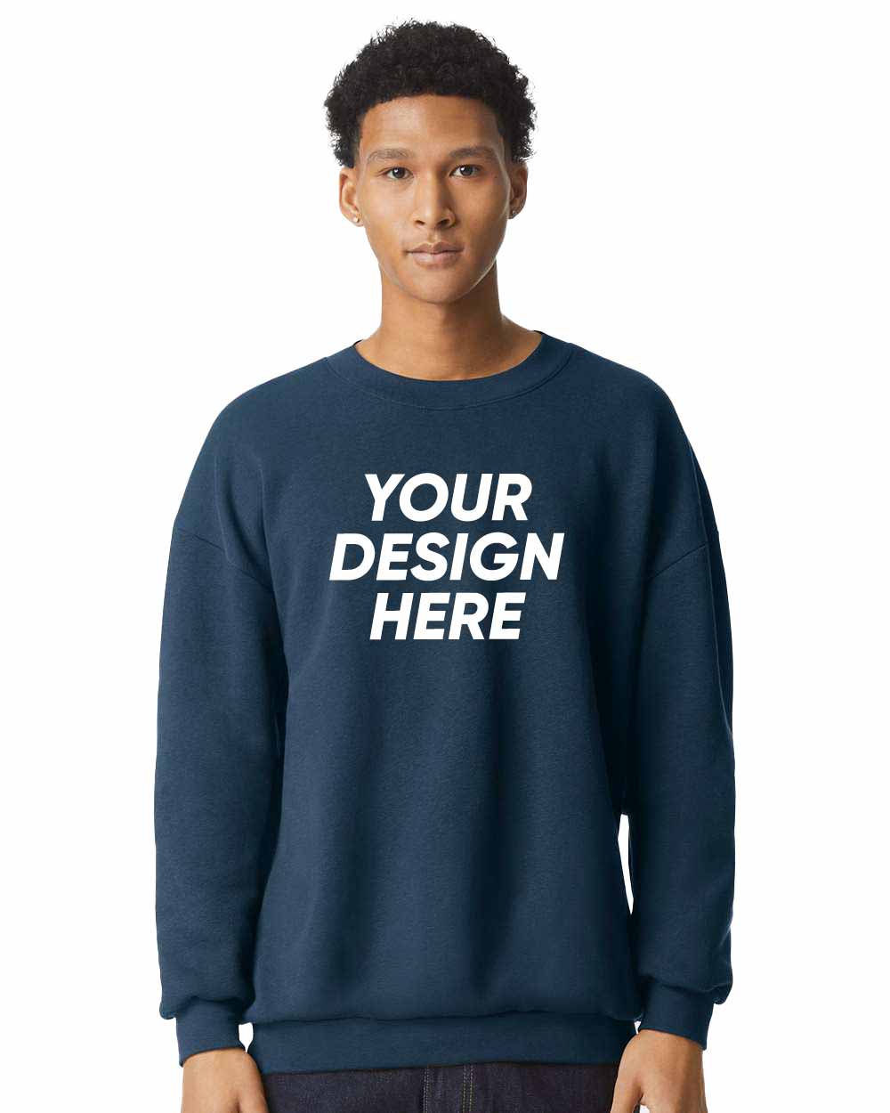 American Apparel RF496 | ReFlex Fleece Crewneck Sweatshirt