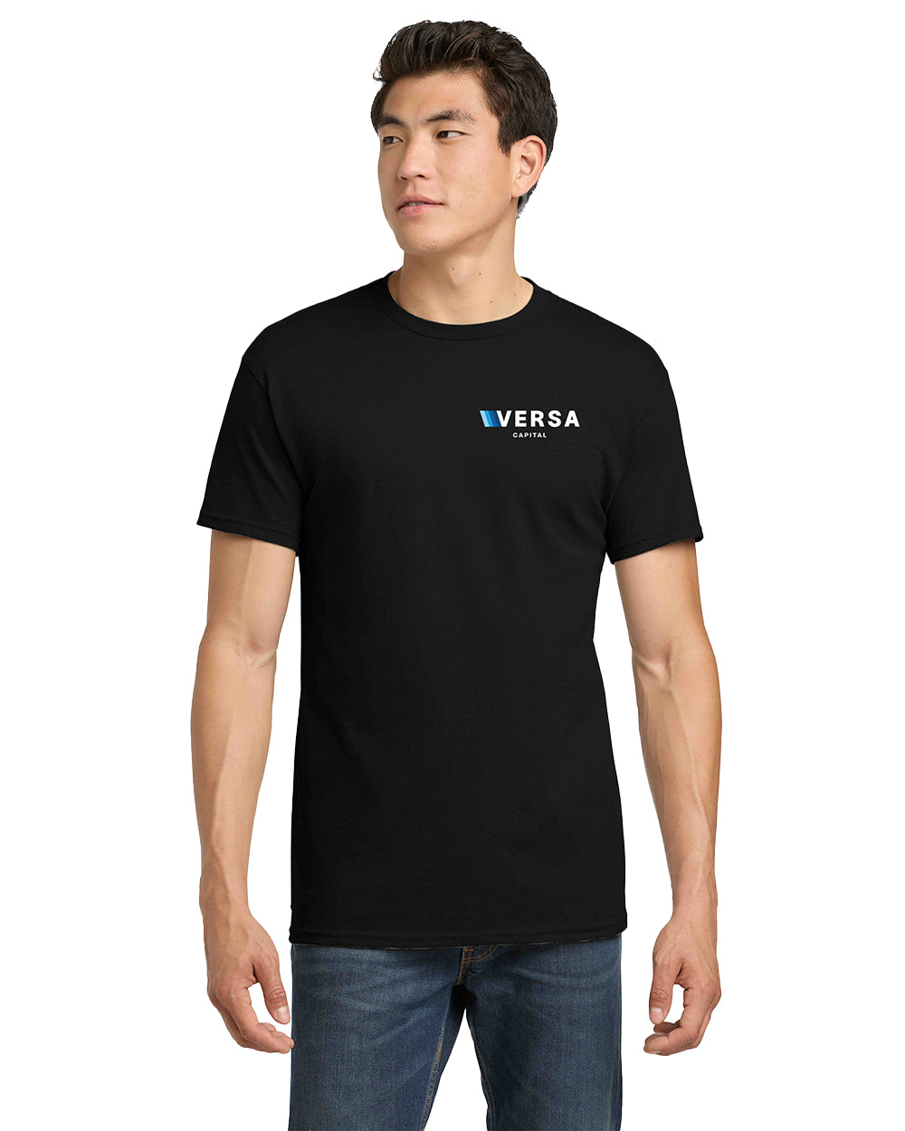 T-Shirt 100% Cotton Officiel Versa Capital Logos Imprimés