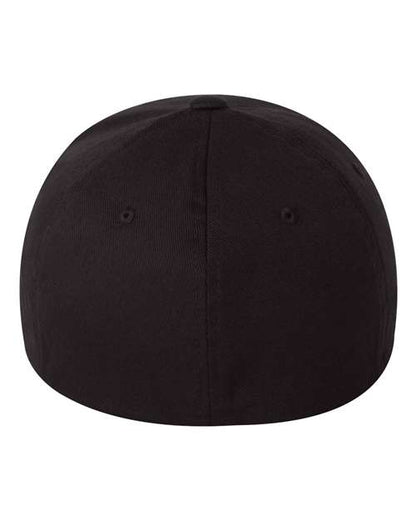 (BLACK) Flexfit 6277 | Adult Wooly 6-Panel Cap