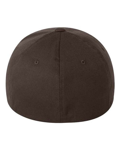 (BROWN) Flexfit 6277 | Adult Wooly 6-Panel Cap
