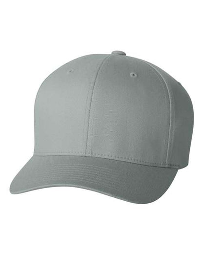 (GREY) Flexfit 6277 | Adult Wooly 6-Panel Cap