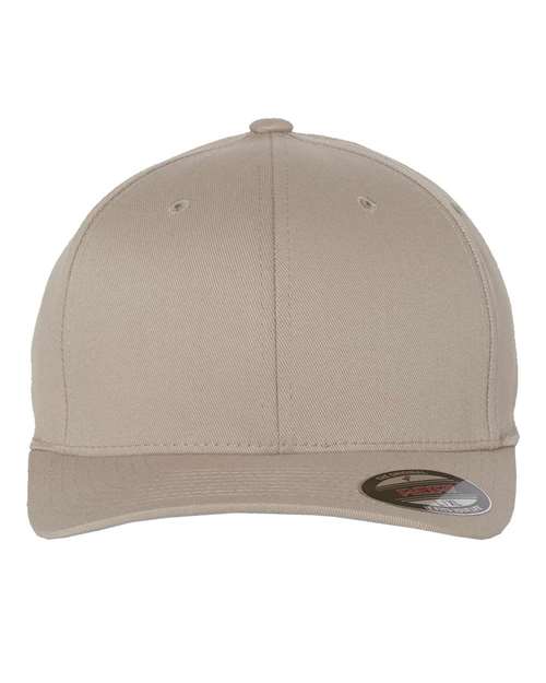 (KHAKI) Flexfit 6277 | Adult Wooly 6-Panel Cap
