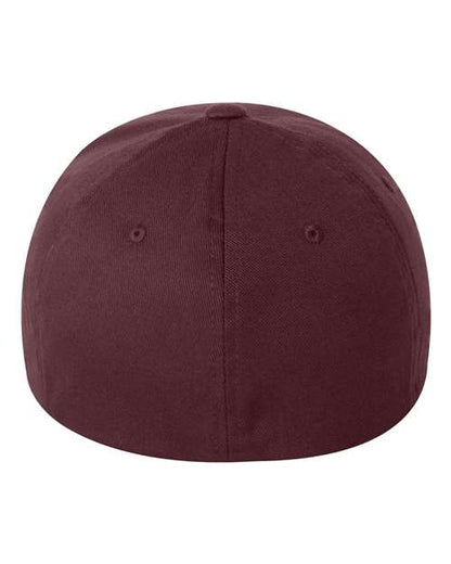 (MAROON) Flexfit 6277 | Adult Wooly 6-Panel Cap