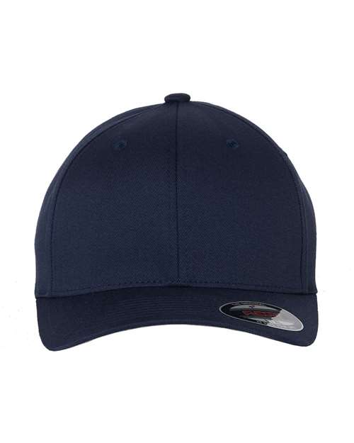 (NAVY) Flexfit 6277 | Adult Wooly 6-Panel Cap