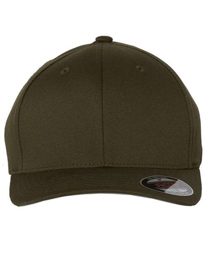 (OLIVE) Flexfit 6277 | Adult Wooly 6-Panel Cap