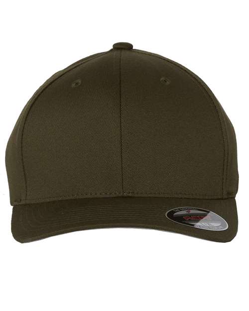 (OLIVE) Flexfit 6277 | Adult Wooly 6-Panel Cap