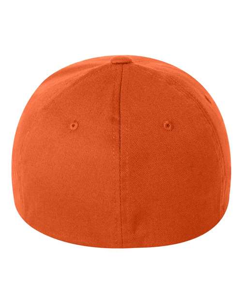 (ORANGE) Flexfit 6277 | Adult Wooly 6-Panel Cap