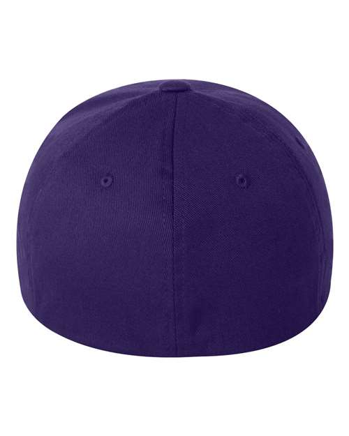 (PURPLE) Flexfit 6277 | Adult Wooly 6-Panel Cap