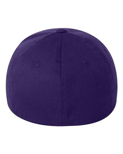 (PURPLE) Flexfit 6277 | Adult Wooly 6-Panel Cap