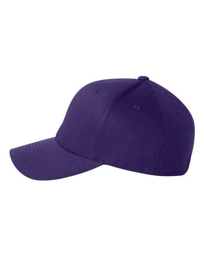(PURPLE) Flexfit 6277 | Adult Wooly 6-Panel Cap