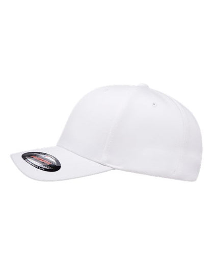 (WHITE) Flexfit 6277 | Adult Wooly 6-Panel Cap