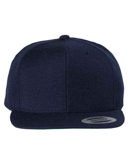 (NAVY) YP Classics 6089M | Flat Bill Snapback Cap