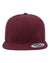 (MAROON) YP Classics 6089M | Flat Bill Snapback Cap