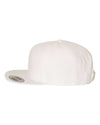 (WHITE) YP Classics 6089M | Flat Bill Snapback Cap