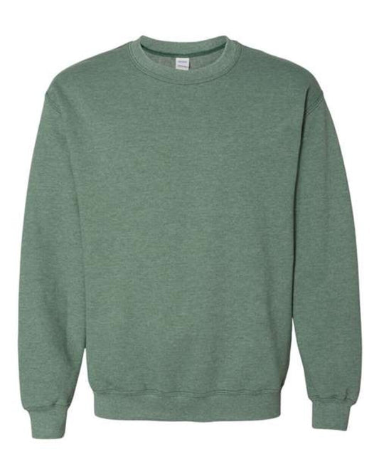 (HEATHER SPORT DARK GREEN) Gildan 18000 | Heavy Blend Crewneck Sweatshirt