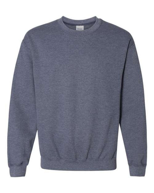 (HEATHER SPORT DARK NAVY) Gildan 18000 | Heavy Blend Crewneck Sweatshirt