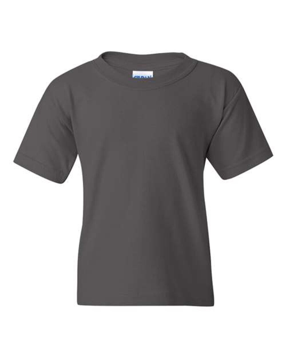 (CHARCOAL) Gildan 5000B | Heavy Cotton Youth T-Shirt