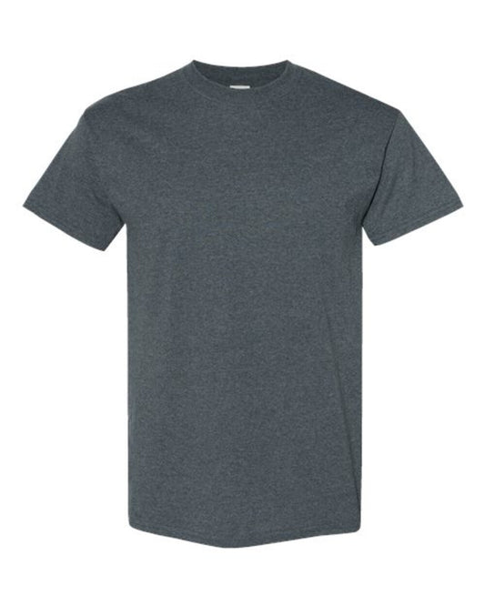 (DARK HEATHER) Gildan 5000 | Heavy Cotton T-Shirt